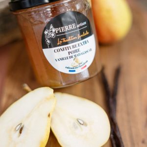 Confiture extra de poire vanille de Madagascar