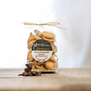 Palets artisanaux pépites chocolat