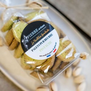 Palets artisanaux pistache