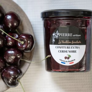 Confiture extra de cerise noire