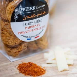 Palets apéro Parmesan & Piment d'Espelette